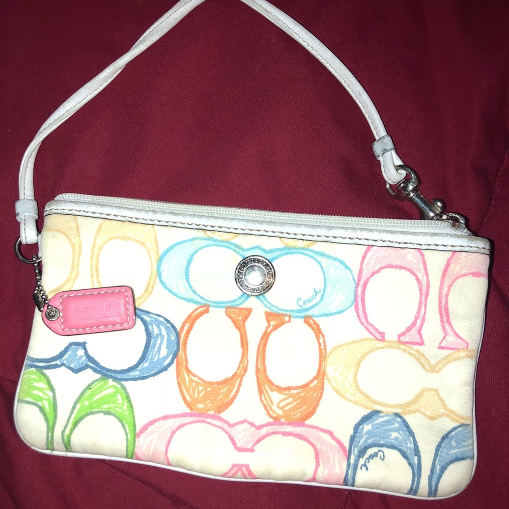 Coach Purse Wallet Pouch Wristlet